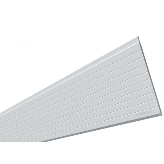 Forro Pvc Frisado Branco Fortlev 20X0,8X700Cm - Imagem principal - 41854944-6082-4a38-9f5d-f3b3d08f6b37