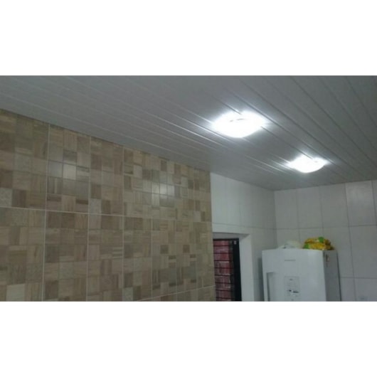 Forro PVC Geminado Branco 20x0,8x600cm - Imagem principal - 8026da68-2325-45f8-92f8-a03abf994a24