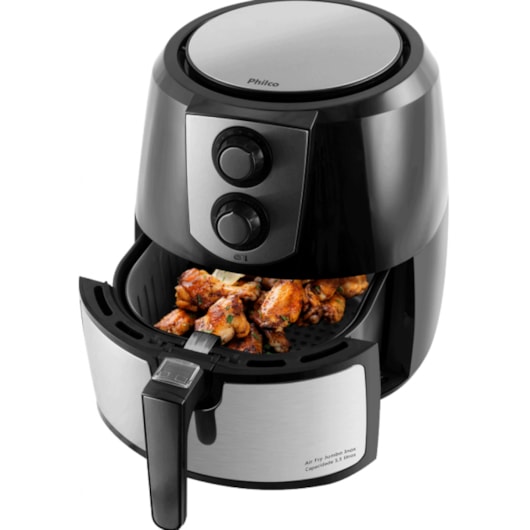 Fritadeira Air Fryer PFR06PI Philco 127V - Imagem principal - 00c54ba3-bfea-4bc1-b9f4-c3e22f1e0aa4