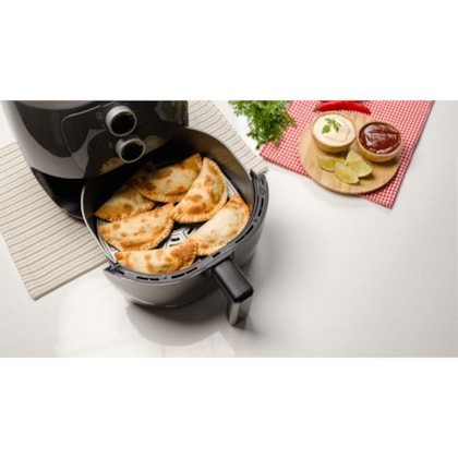 Fritadeira Elétrica Air Fryer Cinza Wap 1500W 127V 4l