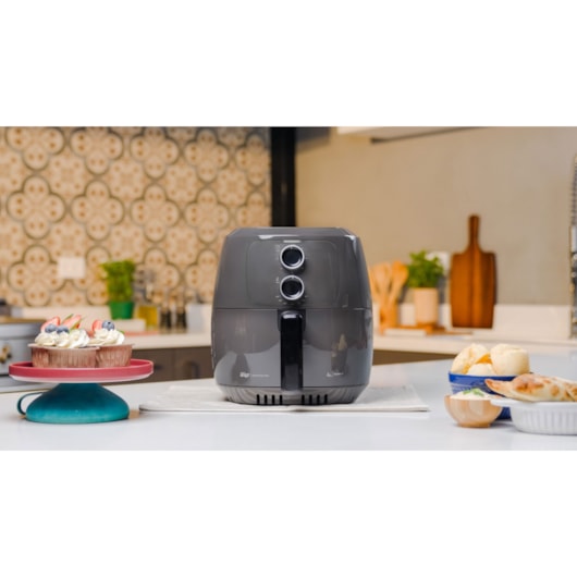 Fritadeira Elétrica Air Fryer Cinza Wap 1500W 127V 4l - Imagem principal - f0811bf1-af48-444b-a625-78c4c15f7b84