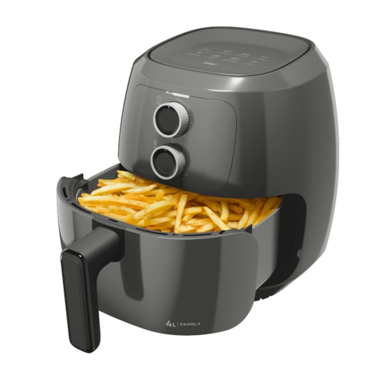 Fritadeira Elétrica Air Fryer Cinza Wap 1500W 127V 4l - Imagem principal - 365ce7f0-802d-45b3-86c1-4128d48a499e