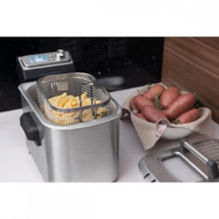 Fritadeira Elétrica Breville Smart 127V Inox Tramontina