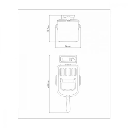 Fritadeira Elétrica Breville Smart 127V Inox Tramontina - Imagem principal - 75db0bcf-249f-4d0b-9979-4334db2520db