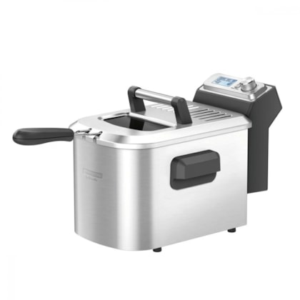 Fritadeira Elétrica Breville Smart 220V Inox Tramontina