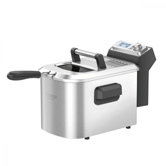 Fritadeira Elétrica Breville Smart 220V Inox Tramontina - Imagem principal - 9ec27c86-e6f7-4d00-8f97-43cd21c9cb5e