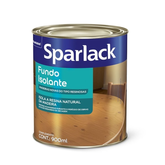 Fundo Isolante Semi Brilho Transparente 900ml Sparlack Coral - Imagem principal - 4bbd44e2-bb0f-4925-b6a5-5a3344bb947d