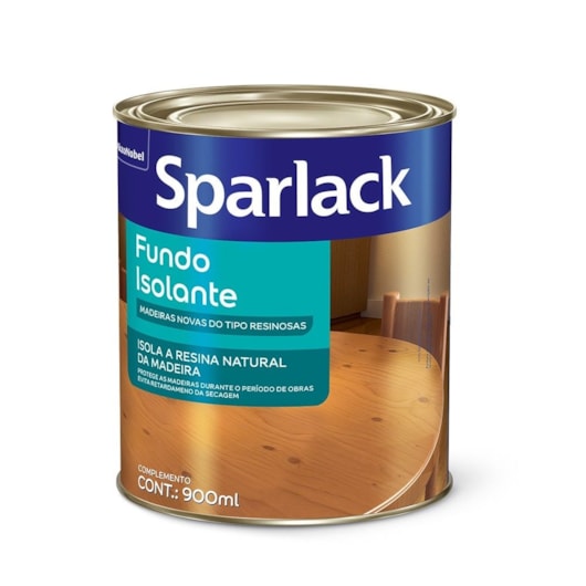 Fundo Isolante Semi Brilho Transparente 900ml Sparlack Coral - Imagem principal - e532af37-4750-471e-b3a4-e1c9e5272bdf