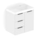 Gabinete Com Cuba Arenal Com Gavetas e Porta Branco Brilhante Roca 60x38cm  - 37ac523d-6b5c-4ad1-b387-c5390d62a51d