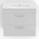 Gabinete Integrado 2 Gavetas Com Lavatório Debba Branco Roca - 4d8fcb85-1635-483c-9d01-887980744b3b