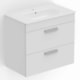 Gabinete Integrado 2 Gavetas Com Lavatório Debba Branco Roca - 2fa40190-61d8-49b7-8310-e139081c19e5