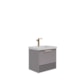 Gabinete Para Banheiro Com Lavatório Paraty Platina MGM Moveis 60cm - fcc62920-05f7-41de-90a0-121e68c86992