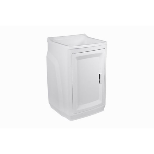 Gabinete Plástico Com Tanque 43x51x78cm Branco Astra - Imagem principal - 8dd76f58-686f-48d7-b5e9-3edf3f62e56d