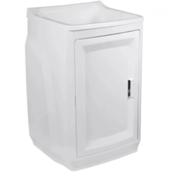 Gabinete Plástico Com Tanque 43x51x78cm Branco Astra