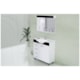 Gabinete Suspenso Para Banheiro Viena 79,5cm Com Pés E 4 Gavetas Preto Rorato - 08608ce1-160b-497c-ba51-427c4de3b6d5