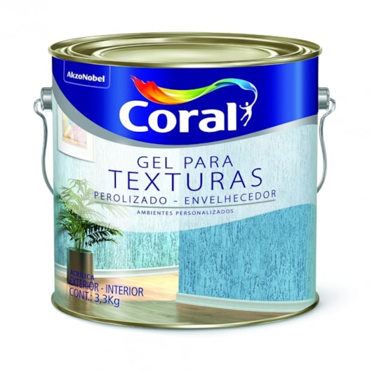 Gel Base Para Textura 3,2L Coral - Imagem principal - 679e374e-60dc-41e7-b2bd-7377a3484cef