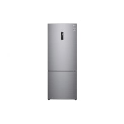 Geladeira Smart Frost Free Inverter Inox Look LG 451L 127V 