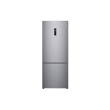 Geladeira Smart Frost Free Inverter Inox Look LG 451L 127V 