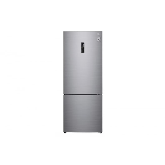 Geladeira Smart Frost Free Inverter Inox Look LG 451L 127V  - Imagem principal - 2dd3383c-2ac7-454b-bd39-6d1d44b2fd6b