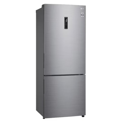 Geladeira Smart Frost Free Inverter Inox Look LG 451L
