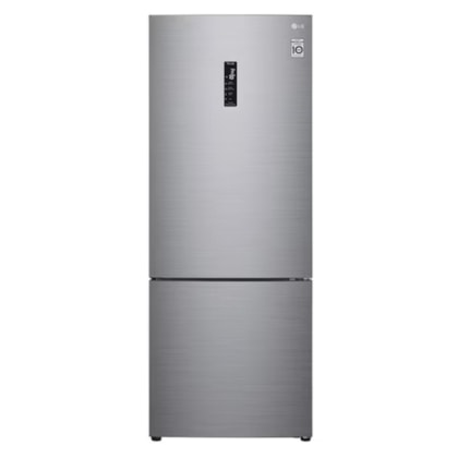 Geladeira Smart Frost Free Inverter Inox Look LG 451L