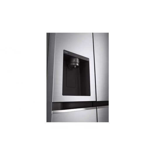 Geladeira Smart LG Side by Side UVnano 611 litros Motor Inverter Aço Escovado 127v GC-L257SLP1 - Imagem principal - a29281db-2a89-458b-b602-b20a7666feed