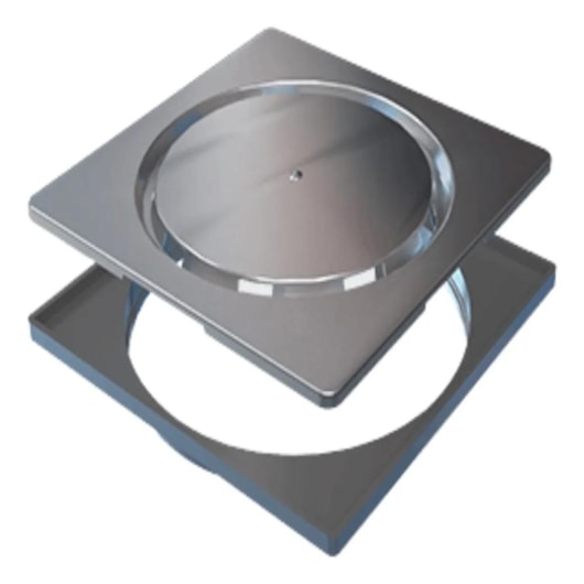 Grelha Abre Fecha Sem Porta Grelha Novii Escovado Linear 15cm - Imagem principal - b3524e18-44f0-4b67-9809-ea19ab631a42