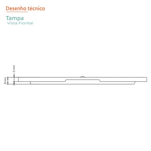 Grelha Linear Novii Abre Fecha Escovado Linear 15cm - Imagem principal - 75ac5e34-b7ac-458d-b64b-c44f74c362b8