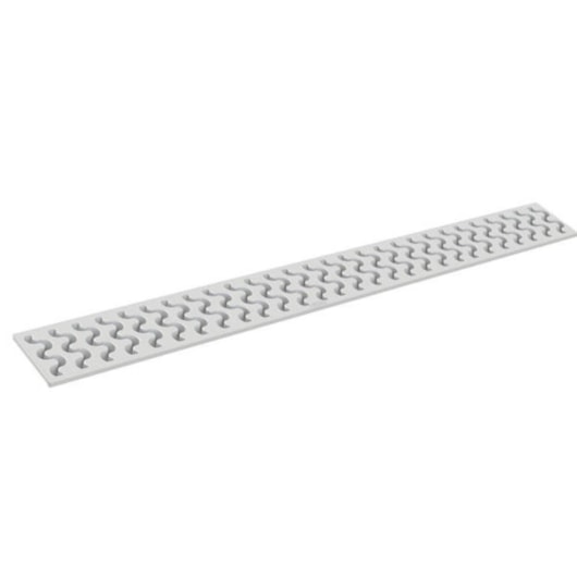 Grelha Para Ralo Linear Branco Amanco 35cm - Imagem principal - 2619185a-5369-4ad6-b452-4d674d13c62f