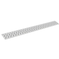 Grelha Para Ralo Linear Branco Amanco 35cm