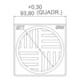 Grelha Quadrada 1790 C19 Inox Lorenzetti 10cm - 24497cc1-7bd2-40ca-81f1-00d0f6bd7913