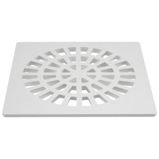 Grelha Quadrada Branca Fortlev 15cm - Imagem principal - e6a846b7-2c5f-416b-b9f7-b43272064017