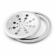 Grelha Redonda com Fecho Caixa Romar 15cm - 6de07444-ca9d-4c9e-a561-8485f3660a89