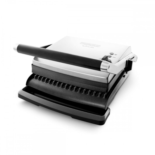 Grill Elétrico Breville Adjusta 127V Inox Tramontina - Imagem principal - 97311d7f-fbc9-4a68-9ae9-29842ff3672b