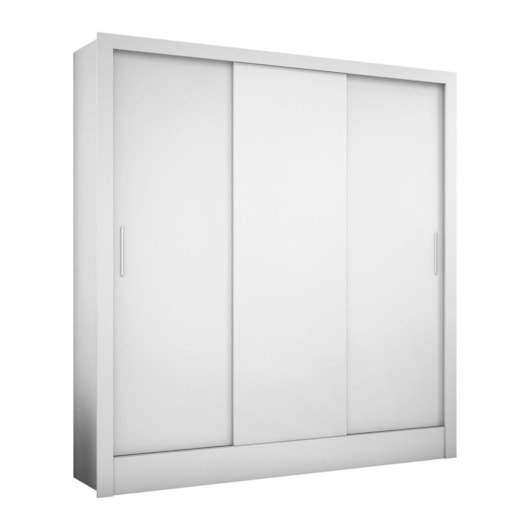 Guarda-roupa Barcelona 3 Portas Sem Espelho Branco Carioca Móveis - Imagem principal - e4df2f5b-1546-4a5c-bf67-b7253af20818