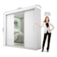 Guarda Roupa Melissa Glass 3 Portas Com Espelho Branco Carioca Móveis - 1aa261f4-e885-48a7-b4ca-4e91871a3575