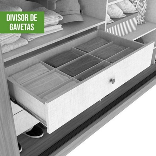 Guarda-Roupa Spazio 3 Portas Branco Lopas 77195 - Imagem principal - 939fdb44-f66b-4199-b1ed-bfd917c6af29