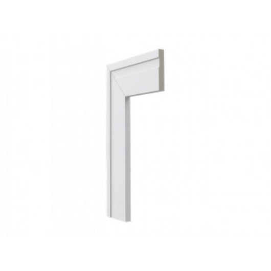 Guarnição Branca De Poliestireno Com Friso Lev52 Santa Luzia 50x2400mm - Imagem principal - 040bad1d-baf3-48da-bc46-119f8f6256e6
