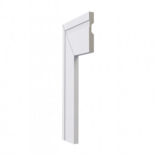 Guarnição Branca De Poliestireno Com Friso Lev72 Santa Luzia 70x2400mm - Imagem principal - 2e80352b-b246-4ac1-b2de-a8a5bb56862a