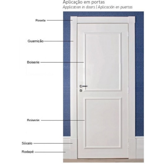 Guarnição Santa Luzia Branco Friso 457 100x2400mm - Imagem principal - dad4acbb-44c1-493c-9bb8-d3d84fcbf137