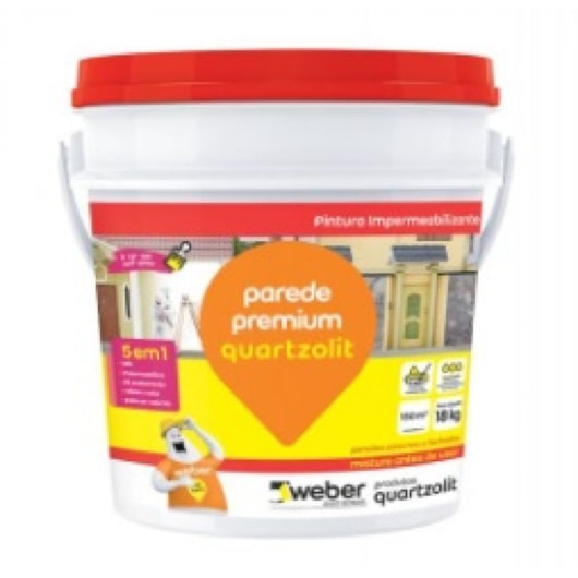 Impermeabilizante Para Parede Premium 18kg Bege Quartzolit - Imagem principal - 96dad4d4-86a2-4be6-965a-3606dcc26575