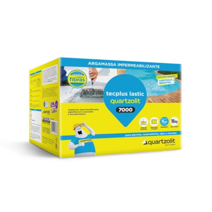 Impermeabilizante Tecplus Lastic 7000 Quartzolit 18kg
