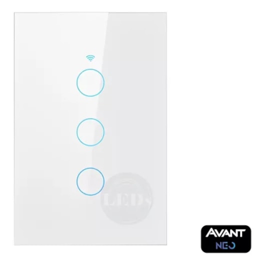 Interruptor Neo Trio Branco Avant - Imagem principal - afa12a45-85f2-4286-b111-f5888f2e3f79