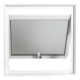 Janela De Alumínio Soft Max Com Vidro Mini Boreal Branco Mgm 60x60cm - e85d854f-a52e-4679-bf4e-e221cb26d1be