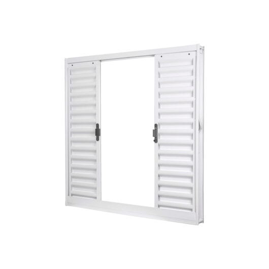 Janela Veneziana 4 Folhas Branco MGM 100x100 cm - Imagem principal - d1cb06df-40c2-4ac5-9f6a-14a6f23666d9