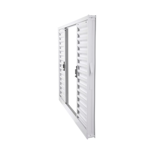 Janela Veneziana 4 Folhas Branco MGM 100x100cm - Imagem principal - fcdf7ba6-ab9a-4a1b-ba6a-345202ab0fff