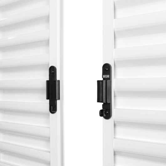 Janela Veneziana 4 Folhas Branco MGM 100x100cm - Imagem principal - 72f04e65-002d-4142-ae04-99d1e19178b1