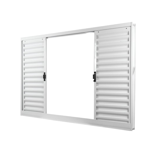 Janela Veneziana 4 Folhas Branco MGM  100x120cm - Imagem principal - a4f2fc6f-a7b7-41da-afe9-f3d7b45a2599