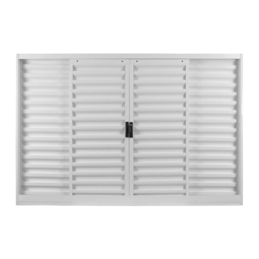 Janela Veneziana 4 Folhas Branco MGM  100x120cm - Imagem principal - d5f99bf4-6218-444b-86ad-731114ee2f1d