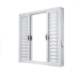 Janela Veneziana 6 Folhas Sem Vidro Aço Minas Sul Branco MGM 120x200x12cm - 59c60c09-53d8-4d50-b4ad-3a8cc45f6ab4